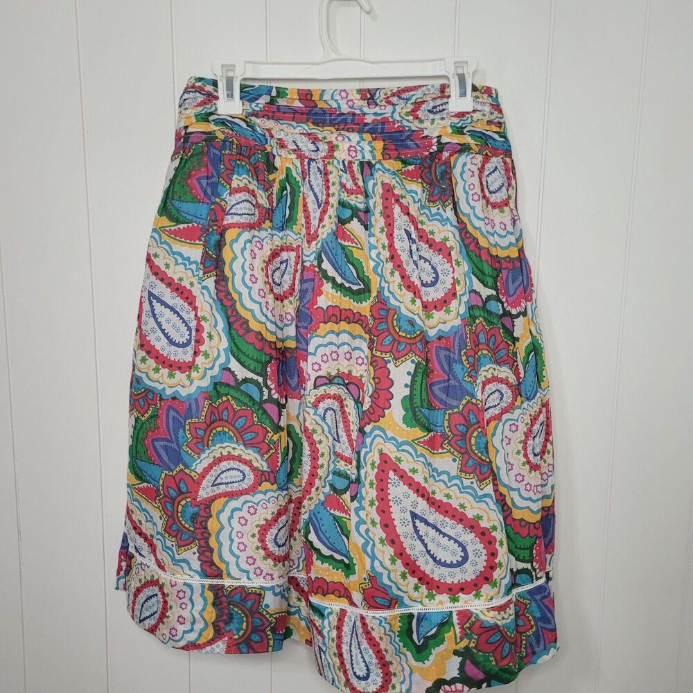 Studio West Apparel Womens Skirt Size Small Boho Paisley Elastic Waist New